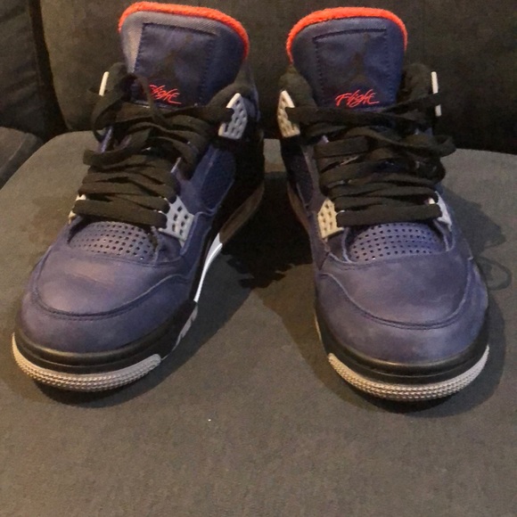 Air Jordan 4 winter Loyal Blue - Picture 1 of 8